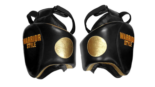 Thigh Pads muay gold thai elbow pads kick pads karate thai shin pads kick pads wrestling a product of https://www.shopwarriorstyle.com/